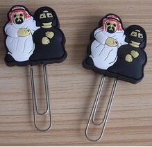 Featured Saudi Arabian Soft PVC Bookmark For Couple Wedding Gifts Paper Clip Bookmark