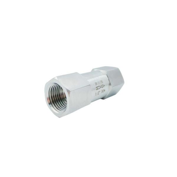 High Pressure Stainless Steel Wire Check Valve with Female Thread and Split Structure
