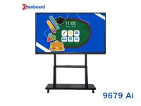 9679 Chip Interactive White Board 65 75 86 pouces 20 points d'écran tactile anti-éblouissement Android 14.0 Le logiciel de tableau blanc intégré avec la fonction de gestion de la classe AI
