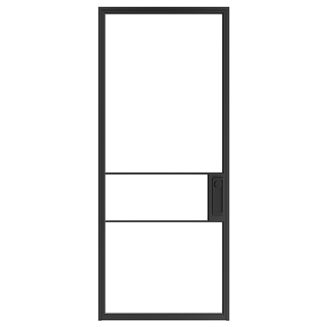 Aluminium Casement Swing Hinge Door For Bathroom Kitchen Patio