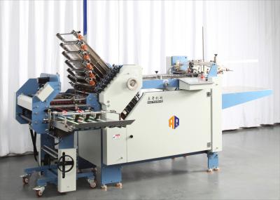 180m / Min Automatic Paper Folder , 380V Cross Fold Paper Folding Machine