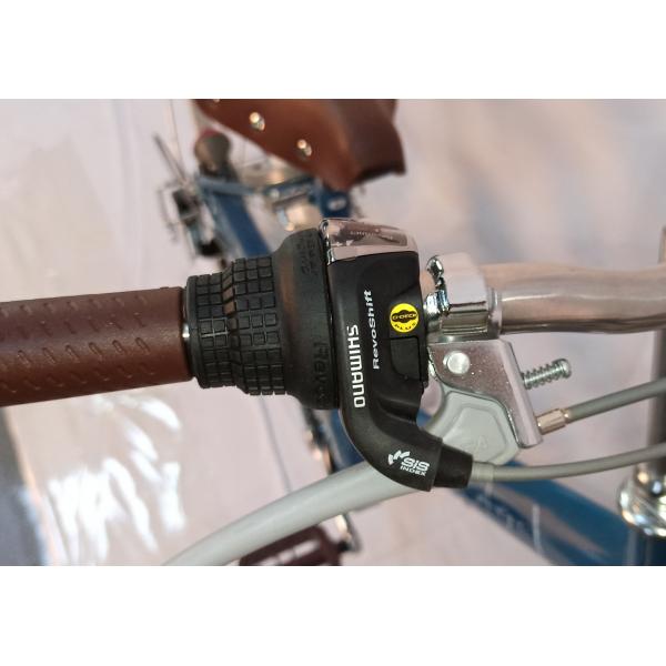 Классический персонализированный логотип Углеродный городской велосипед 6 скорости Противопробиваемый для гонщиков 160-180 см