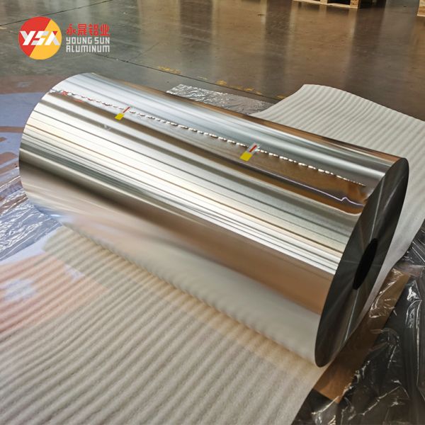 8011 Aluminum Foil Raw Material For Tape Duct Building Waterproof Membrane Production