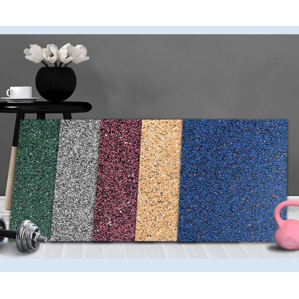 Антибактериальный спортивный резиновый пол EPDM водонепроницаемый прочный для спортзала