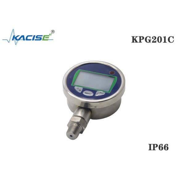 KPG201C Touch Button No Mechanical Contact Digital Pressure Gauge with Data Logger and High Accuracy 0.02%