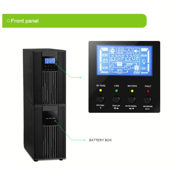 Блок UPS компьютерной комнаты электропитания UPS 6KVA 4800Watts 220V 110V