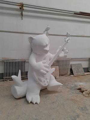 3D prints in foam for bronze sculpture casting,China bronze sculpture supplier