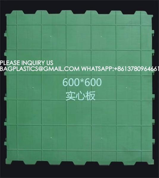 600*600mm Plastic Slats Blind Floor For Pig Farrowing Crate Equipment automatic pig injection