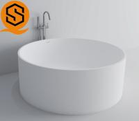 Bañera de piedra artificial 300C del palero BAJO de MOQ alrededor de la bañera derecha libre