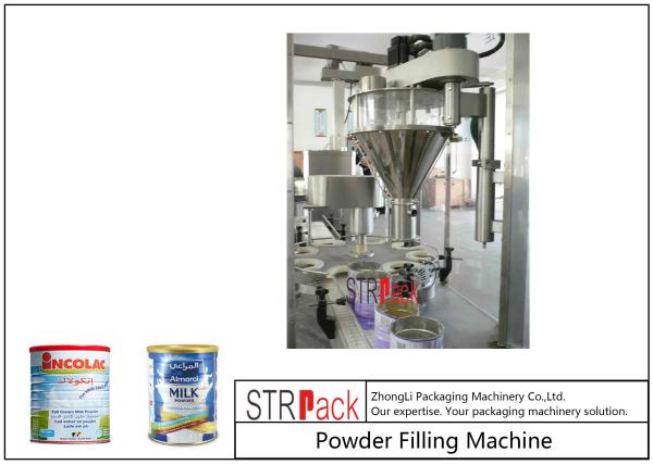 Précision principale simple de machine à emballer de lait en poudre haute pour Tin Can/bouteille