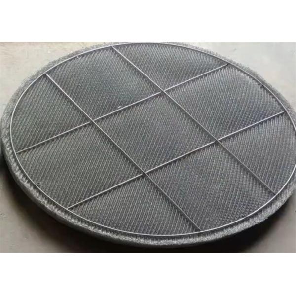 Glass Fiber SS Co Knitmesh Demister 80kg/M3 Custom Size Filter Demister