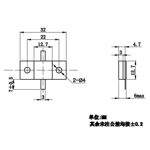 30W 20W ISO9001-2008 Certified Flange RF Power Resistor and Thermal Resistor