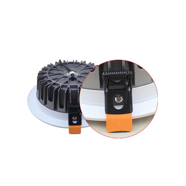 No  flicker  COB Downlight 100lm/W 4 inch 12W 1200lm CE&Rohs&SAA 5years warrenty