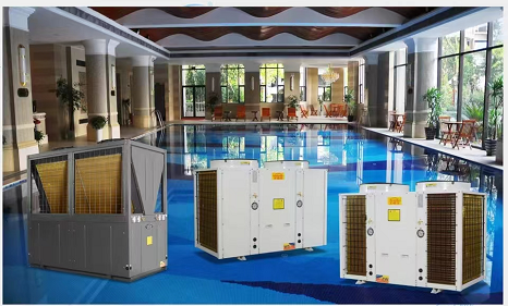 Eco-Friendly Swimming Pool Heat Pump With WiFi Connectivity 100,000 BTU Output Energy Star Certified Quick Installation