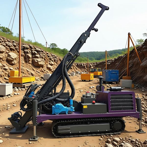 Small Core Drilling Rig Portable Geological Engineering Drilling Rig Hydraulic Core Drilling Rig Machine