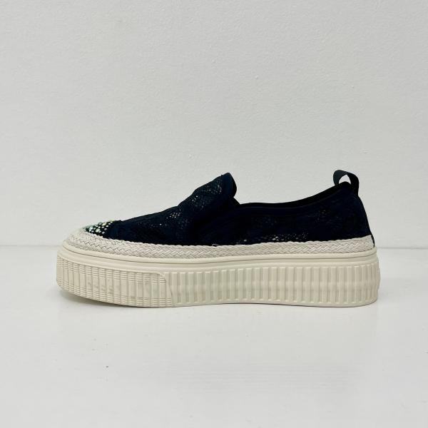 Women comfort breathable espadrilles with mesh upper and mid-top