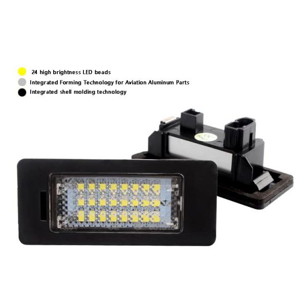Demillon Automotive Led License Plate Lights and Other Light Accessories Are Suitable for Bmw E39/E82 License Plate Lights