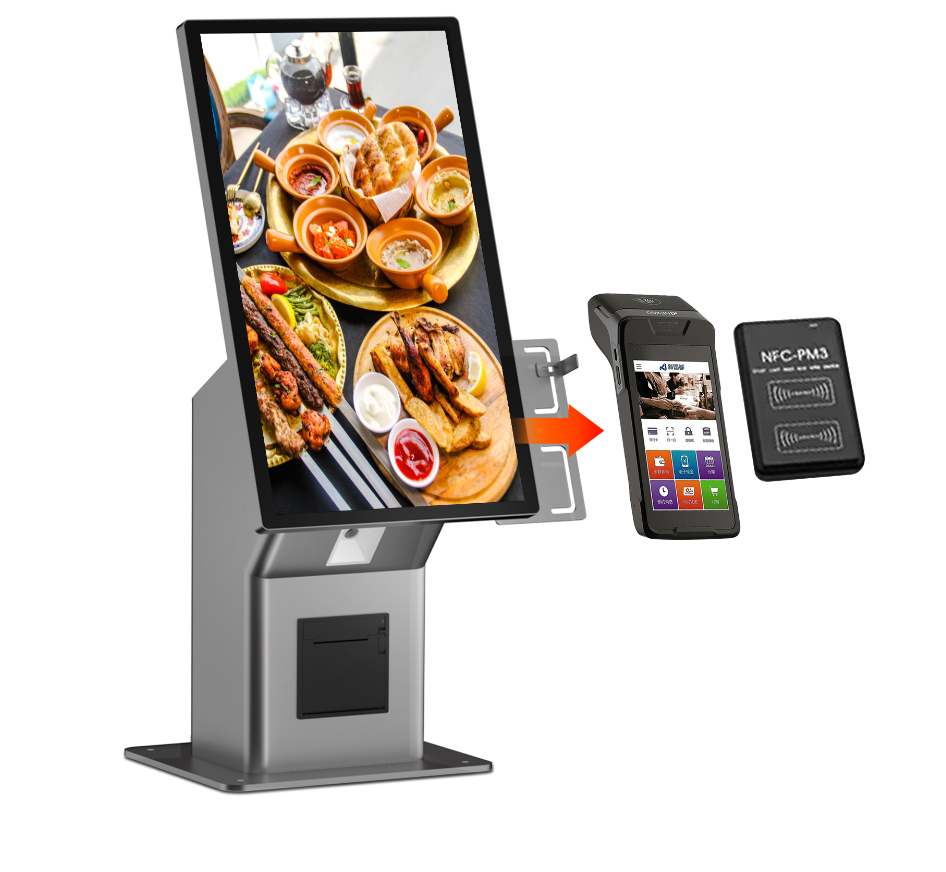 2K LCD Screen Self-Service Kiosk with Anti-Glare Coating and 21.5
