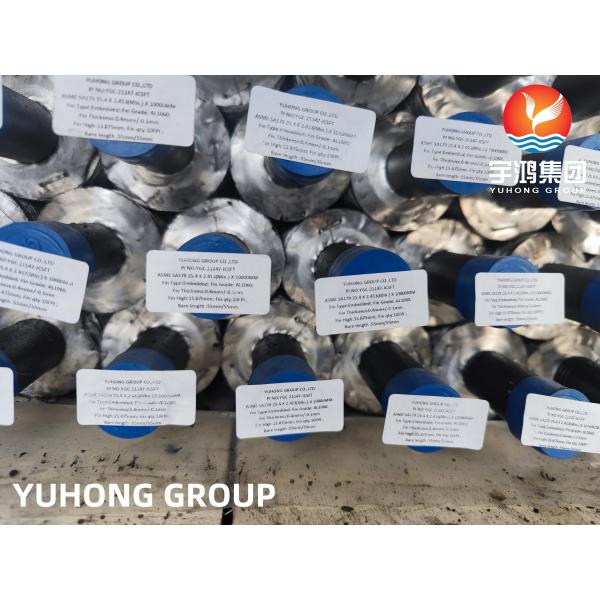 A192 A179 A210 Tubos de fibras de acero al carbono para refrigeradores de gas de condensación