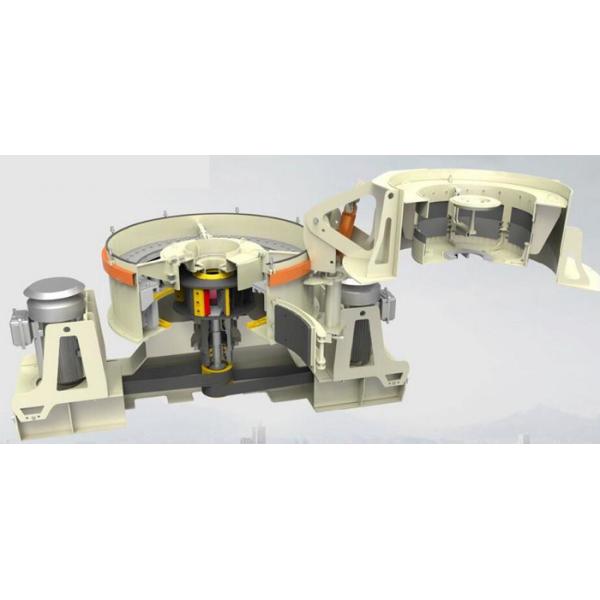 Vertical Shaft Impact VCII Sand Making Machine River Gravel Simple Structure