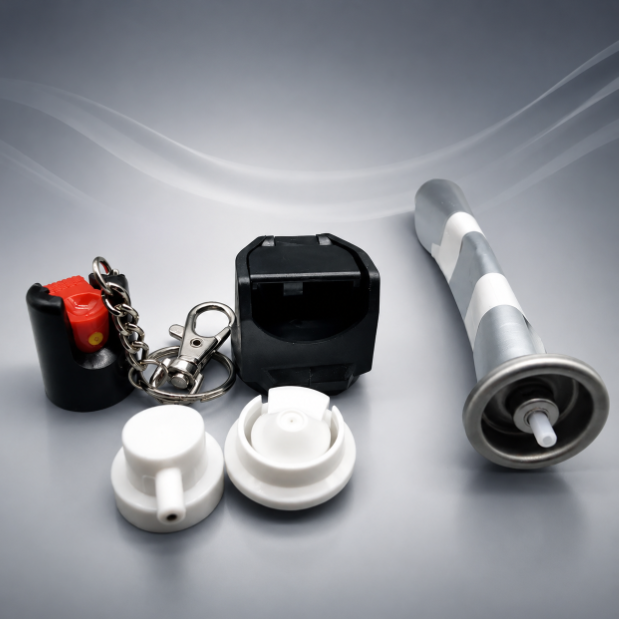 20mm Aluminum Continuous Valve Set for Pepper Spray Aerosol Packaging with Customizable Spray Pattern