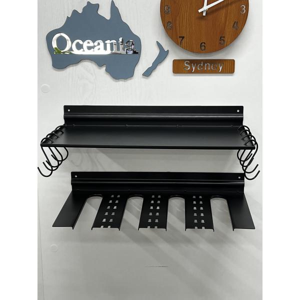 Настенный держатель сверла держит 4 сверла, электрический сверло инструмент стойки, тяжелые утилитные стойки