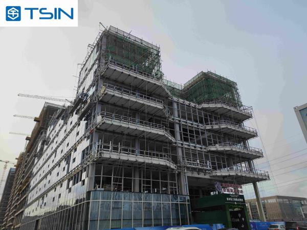 Schools Warehouses Prefabricated Commercial Steel Buildings Q235B Q355B ASTM A36
