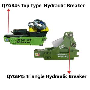 QYGB45 Tipo superior / Triângulo Quebra hidráulica 45 Chisel para obras de construção