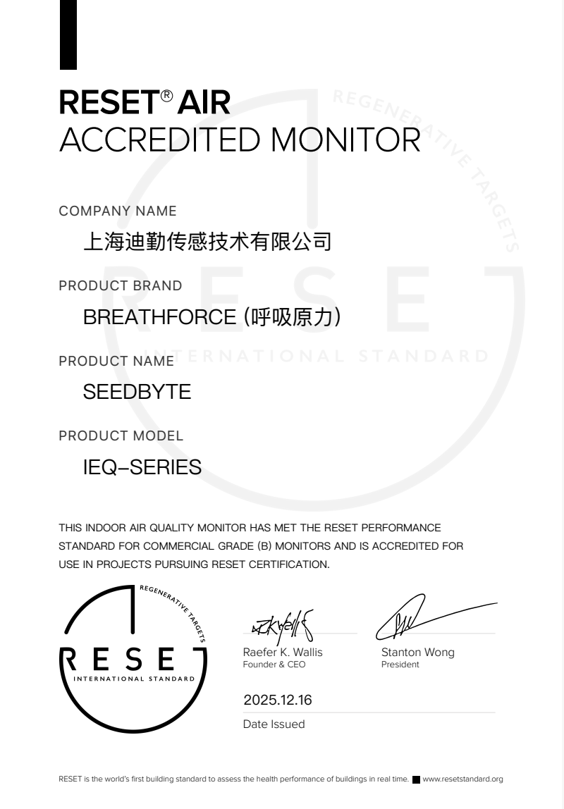 Shanghai DST Sensor Co., Ltd. Certifications