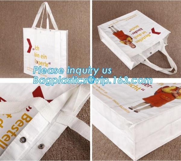 Recycled eco bag large reusable pp woven shopping boat bag,PP woven bags, rice bags, flour bags, cement bags, PP sacks,