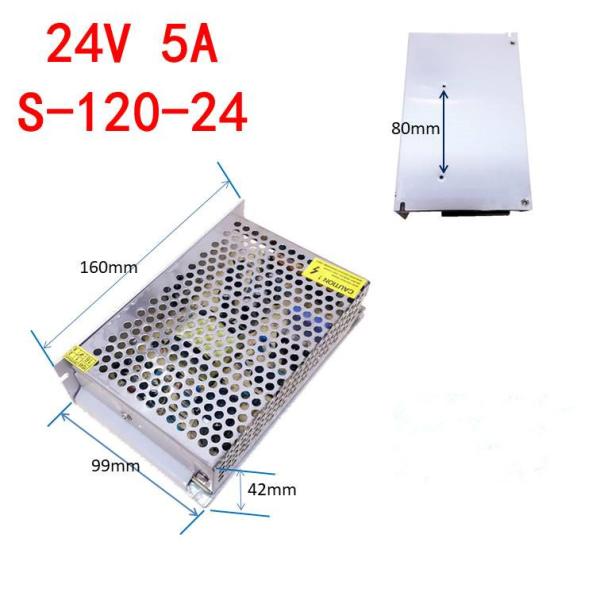 24V 5A 120W AC DC Universal Switching Power Supply For Stepper Motor