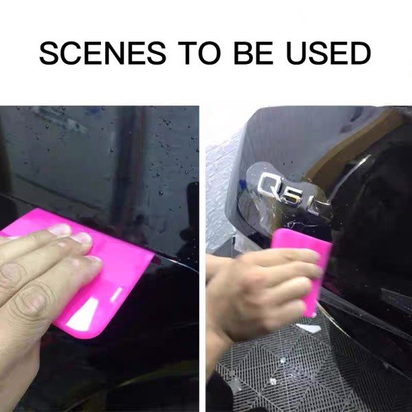 7.5cm PPF Tool Pink Plastic Window Film Installation Tools