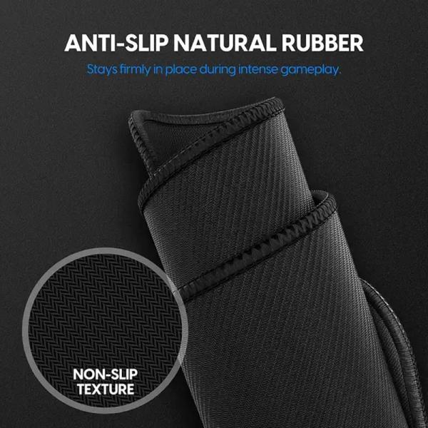Cordura Desk Mat Compatible Gaming Mousepad with Rubber Base and Cordura Fabric Surface