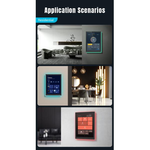 9.7 pulgadas RK3399 POE Power Smart Tablets La solución perfecta para el control de hogar inteligente