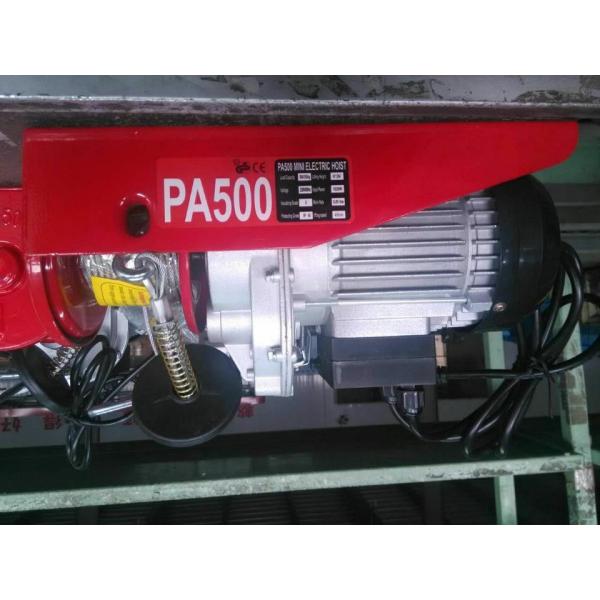 Малошумный мини электрический подъем провода с Мовинг крюком вагонетки одиночным или двойным