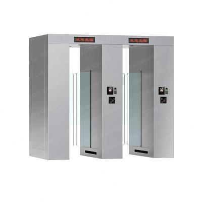 Durable Single Motor 304 Stainless Steel Security Automatic Gate Anti-pinch,Anti-collision Function Speed Pass Gate Turn