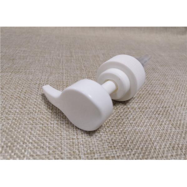 Reusable Liquid Soap Dispenser Pump , Pure White Plastic Pump Dispenser