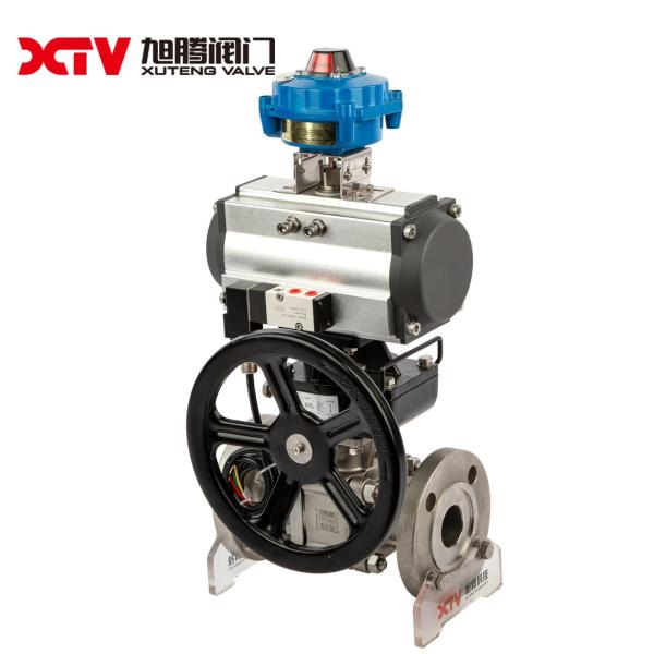 180.000kg 3PC Flanged Ball Valve with High Mount Pad CE APPROVED 30-day Return refunds