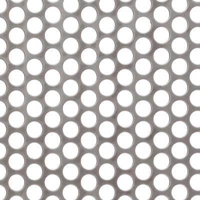 0.8mm Thickness G90 Round Hole Perforated Metal Screen Mesh