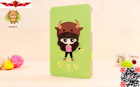 New 100% Qualify Perfect Fit Cartoon Ultra Thin PU Leather Cover Case For Lenovo S5000