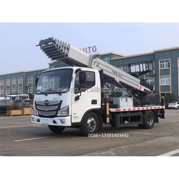 Euro 3 Standard 36m 45m Automatic Ladder Lift Move Aerial Ladder Platform Truck