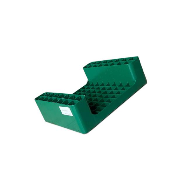 PP Nestable Green 450x350 Plastic Warehouse Pallet For Port