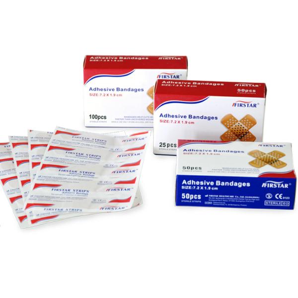 First Aid Supplies Adhesive Plasters Plaster Strips Adhesive Bandage