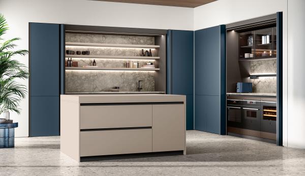 Armários de luxo personalizados Armários de cozinha de mobiliário de design Armário de cozinha Armário de cozinha moderno