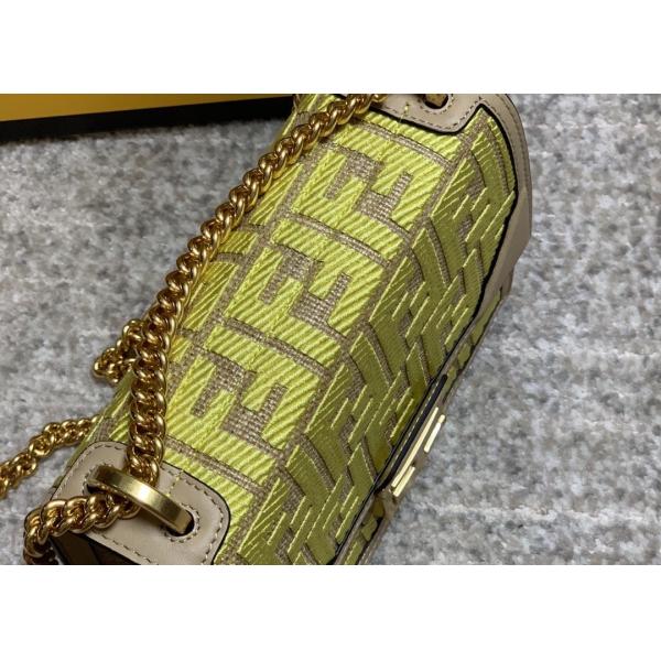 Baguette Bag Classic Luxury Cross-Body Bag Embroider f letters Pattern Underarm Bag