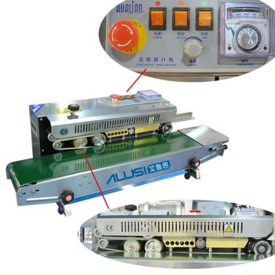 Do calor automático da folha de alumínio do aferidor do filme do malote máquina contínua da selagem da faixa