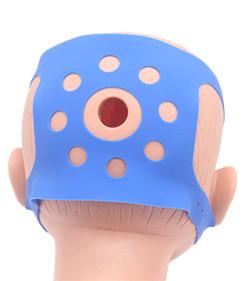 CPAP Head Strap Harness de borracha de silicone para máscara de anestesia macia