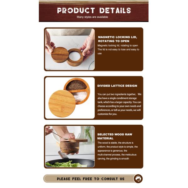 Customized Logo Tea Coffee Sugar Storage Jar Spice Jar Set with Bamboo Rack and Bamboo Lid