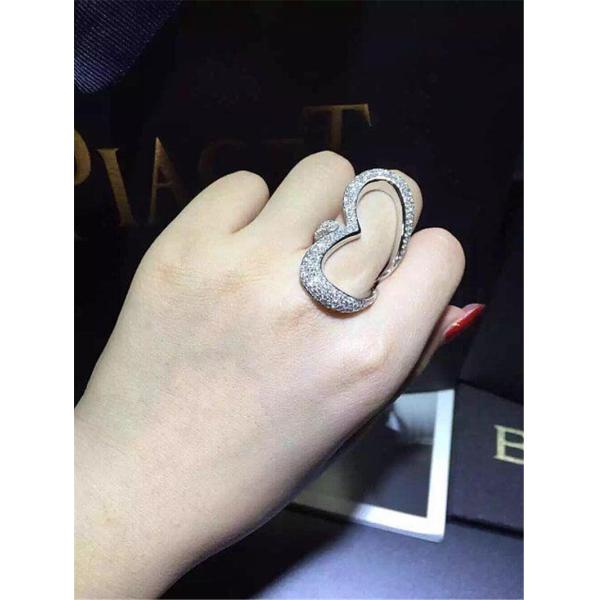Luxury jewe factory ring 18k gold  white gold yellow gold rose gold diamond ring