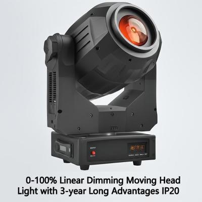 0-100% Linear Dimming Moving Head Light with 3-year Long Advantages IP20